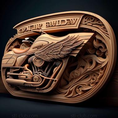 3D модель Harley Davidson Street Glide Special (STL)